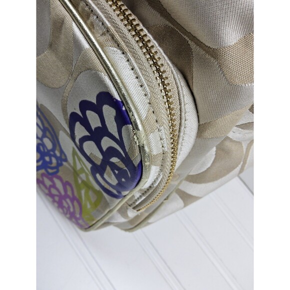 Coach Signature F20795 Poppy Backpack Bookbag - Picture 6 of 16